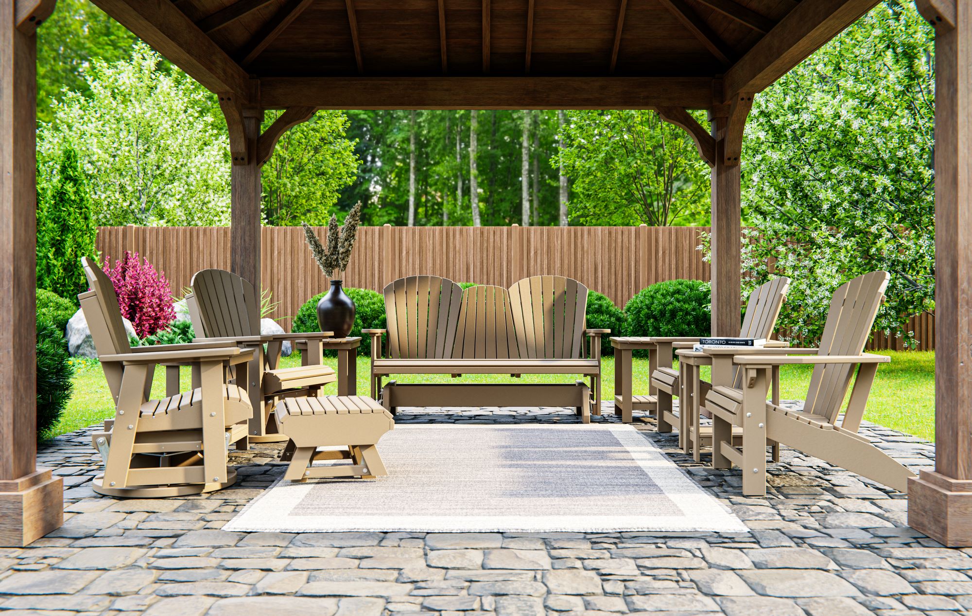 Poly Outdoor Furniture Setting